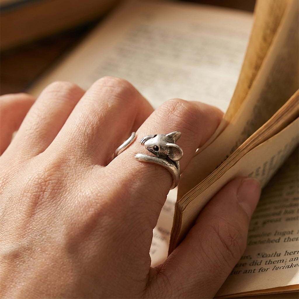 Mr. Sqeaks - Der umarmende Maus Ring